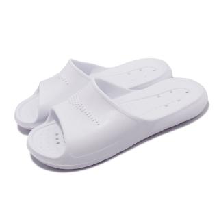 【NIKE 耐吉】拖鞋 Wmns Victori One Shwer Slide 女鞋 白 全白 運動 快乾(CZ7836-100)