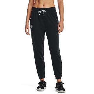 【UNDER ARMOUR】UA 女 Rival Terry Jogger 運動長褲_1369854-001(黑)