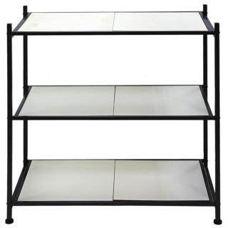 【AS雅司設計】內莉三層白色小木板置物架-77.5x28x75cm兩色可選