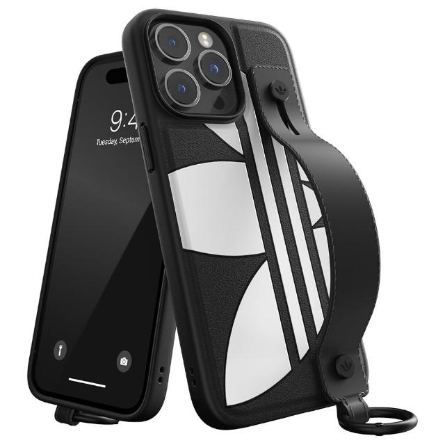 【adidas 愛迪達】iPhone 14 /14 Plus/14 Pro/14 Pro Max Originals 支架扣環手機殼