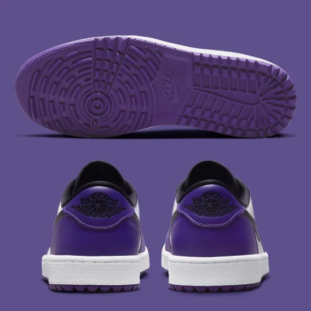 【NIKE 耐吉】Air Jordan 1 Low Golf Court Purple 宮廷紫 男鞋 DD9315-105(Jordan 1)