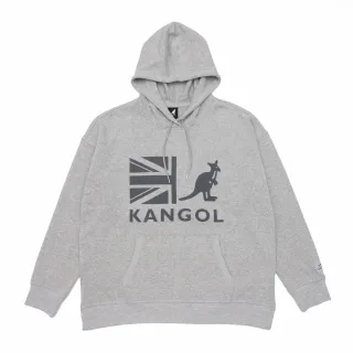 【KANGOL】帽T 中性 麻灰 長袖 休閒(6255112011)