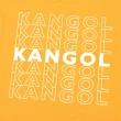 【KANGOL】短T 黃色 假兩件 背後印花小LOGO 休閒 中性(6225101362)