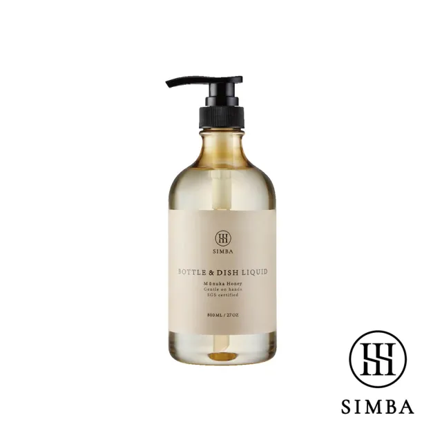 【Simba 小獅王辛巴】高分解酵素奶瓶清潔劑(800ml/洗碗精)