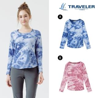 【TRAVELER 旅行者】女款臭吸排上衣 222TR815.823(吸濕排汗上衣)