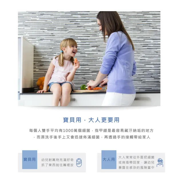【思必兒】長效乾洗手慕斯怪獸版柑橘香3入組(50ml/入)(美國專利技術★長效防護抗菌★無酒精成分)