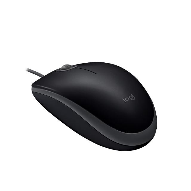 【Logitech 羅技】M110 靜音有線滑鼠(New)