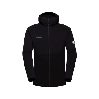 【Mammut 長毛象】Aconcagua ML Jacket AF Men 透氣快乾刷毛立領外套 男款 黑色 #1014-04290