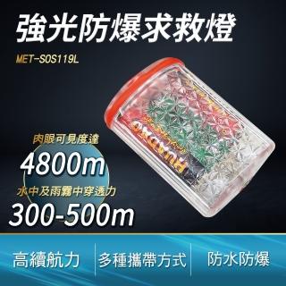 【Life工具】肩夾燈 工作燈 長效續航力 LED夾燈 事故燈 爆閃燈130-SOS119L(工作燈 求救燈 事故燈)