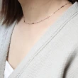 【CHARIS & GRACE 佳立思珠寶】14K金 項鍊 Cross Necklace 橫十字架琺瑯鎖骨鍊