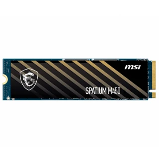 【MSI 微星】SPATIUM M450 500GB M.2 2280 PCIe 4.0 ssd固態硬碟 (讀 3600M/寫 2300M)