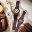 【CASIO 卡西歐】BABY-G 黑巧克力時尚雙顯腕錶 母親節 禮物(BA-130SW-5A)