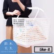 【like-it】輕鬆組洗衣置物籃 L(鈴木太太公司貨)