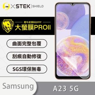 【o-one大螢膜PRO】Samsung Galaxy A23 5G 手機螢幕保護貼(輕微劃痕修復 輕薄抗擊 裸機質感)