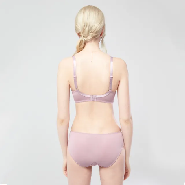 【Swear 思薇爾】戀之物語系列B-F罩蕾絲包覆女內衣(莫蘭紫)_出清品