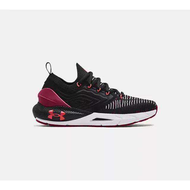 【UNDER ARMOUR】UA 運動鞋 女 HOVR Phantom 2 INKNT慢跑鞋 黑紫(3024155-006)