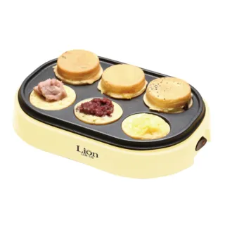 【獅子心】古早味紅豆餅機 / 車輪餅 / 點心機(LCM-125)