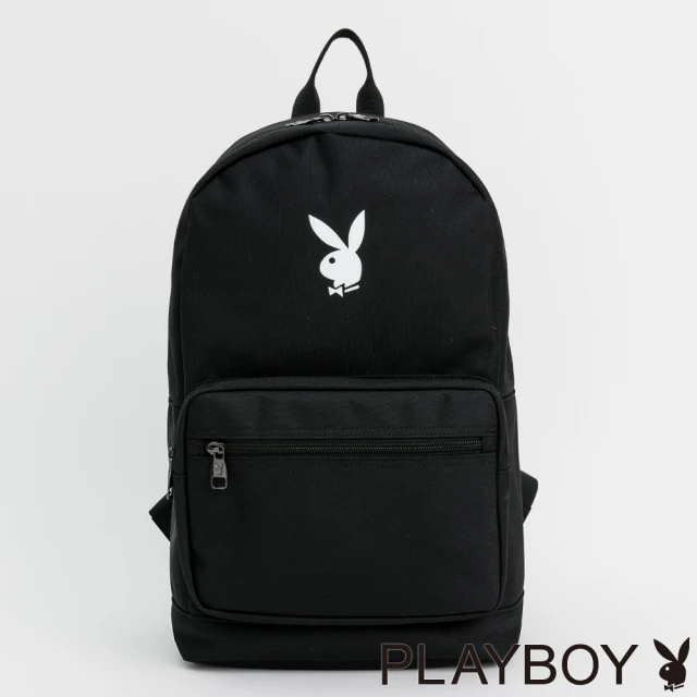 【PLAYBOY】後背包 Youth系列(黑色)