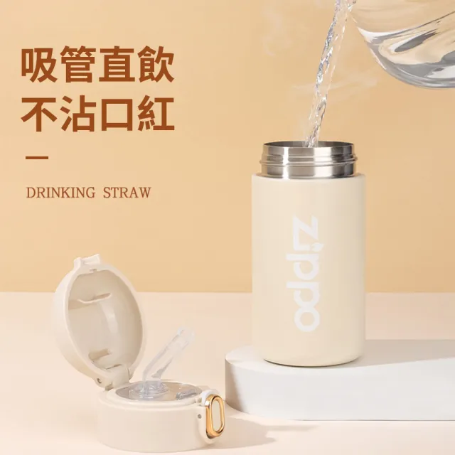 【Zippo官方直營】城市系列-吸管保溫杯(保溫杯)