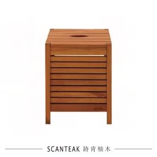 【SCANTEAK 詩肯柚木】Lada實心柚木置物櫃