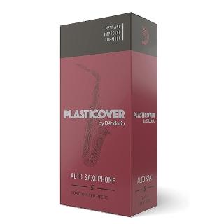 【D’Addario】Plasticover PC-A 中音薩克斯風竹片 5片裝 黑竹片 RICO(ALTO SAX REEDS)