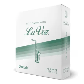 【D’Addario】LA VOZ LV-A 中音薩克斯風竹片 10片裝 RICO(ALTO SAX REEDS)