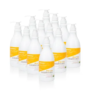 【mammyshop 媽咪小站】奶瓶蔬果洗潔液800ml*12罐