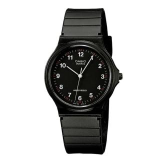 【CASIO 卡西歐】文青簡約指針錶(MQ-24-1B)