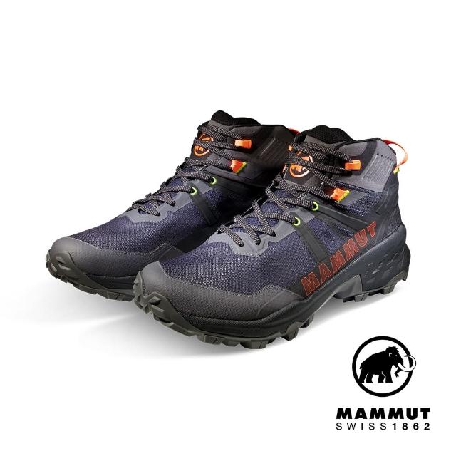 【Mammut 長毛象官方直營】Sertig II Mid GTX Men 中筒健行鞋 男款 深鈦金灰 #3030-04830