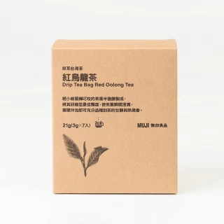 【MUJI 無印良品】掛耳台灣茶 紅烏龍茶