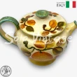 【SOLO EV】Modigliani 義大利手工陶 1000ML 茶壺 (FL 傳統派對之果)