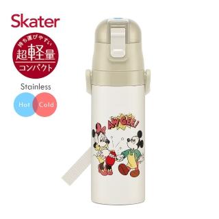 【Skater】不鏽鋼直飲保溫-兒童水壺470ml(迪士尼米奇Cooking)