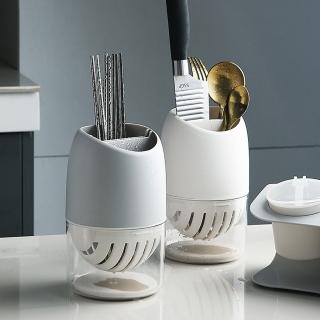 【KStore】廚房筷子刀具瀝水收納架(筷子 收納架 廚具收納 刀架 筷架)