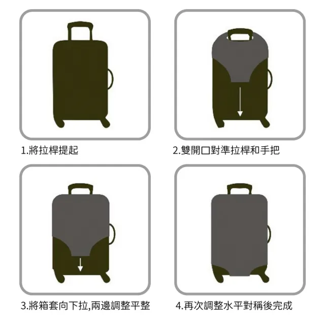 行李箱彈力防塵套 多款可選(保護套/防水套/箱套)