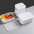 【熊爸爸大廚】韓式多功能可微波PP材質保鮮盒便當盒(長方形小號2入)