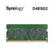【Synology 群暉科技】D4ES02 DDR4 8GB ECC SO-DIMM 伺服器記憶體(拆封後無法退換貨)