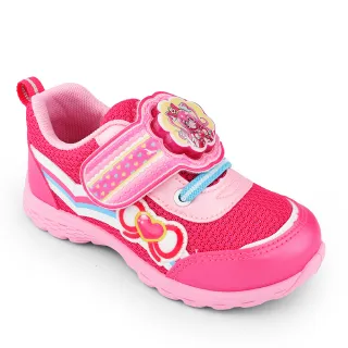 【童鞋城堡】中大童 LED電燈鞋 女童運動鞋 光之美少女(DP7510-桃)
