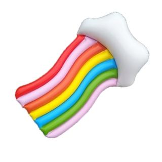 【海世界】充氣彩虹浮床