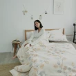 【BUHO 布歐】天絲™萊賽爾印花+素色三件式兩用被床包組-單人(多款任選)