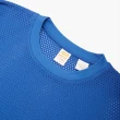 【LEVIS 官方旗艦】Gold Tab金標系列 男款 寬鬆版落肩網眼運動長袖T恤 寶藍 熱賣單品 A3762-0003