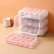 立式15格雞蛋冰箱透明收納盒(1入)