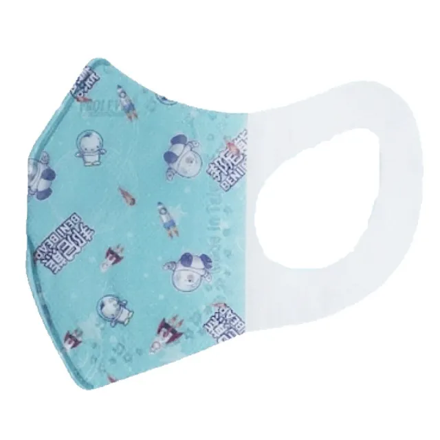 【台灣優紙】寬耳帶 幼幼立體醫療口罩 2盒組(上學必備 幼幼 幼兒 寶寶 幼兒園 托兒所)