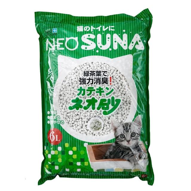 【KOCHO】NEO抗菌除臭凝結貓砂-紙砂 6L(變色易鏟/日本製/低粉塵/環保貓砂/可沖馬桶)