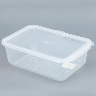 【NITORI 宜得利家居】長型微波保鮮盒 2000ML(保鮮盒 微波保鮮盒)