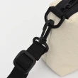 【KANGOL】帆布手機包 化妝包 小物包 側背包 單肩包 斜背包(米白/黑色)