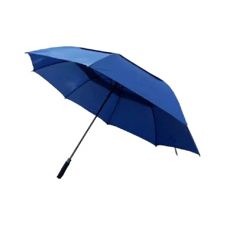 【海夫健康生活館】Weiyi 志昌 巨人傘 超大高爾夫 全玻纖 防風雙層 自動開雨傘 智慧藍