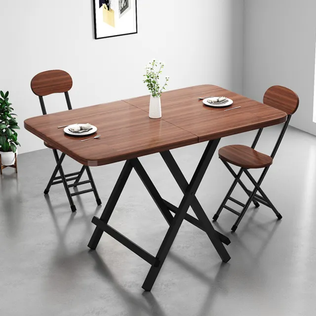 【XYG】餐桌/摺疊桌/折疊桌/蝴蝶桌120cm*60cm(便攜式折疊桌/免組裝)