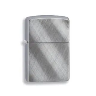 【Zippo】斜織霧面 大 打火機(28182)