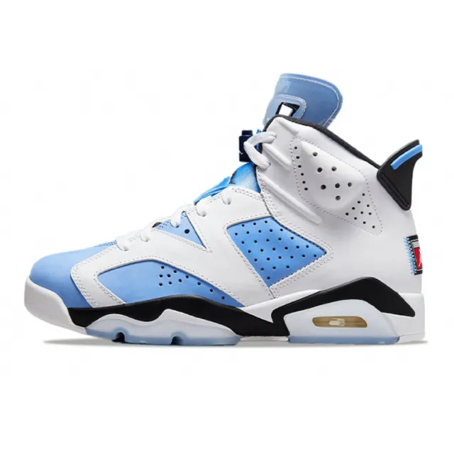 NIKE 耐吉】ir Jordan 6 University Blue 大學藍高筒男鞋藍色北卡藍AJ6