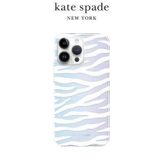 【KATE SPADE】iPhone 14 精品手機殼 動感斑紋(iPhone16 e/iPhone13可共用)